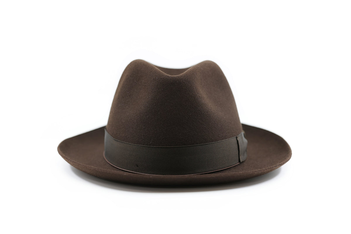 BORSALINO Anello- Brown (Medium Brim)