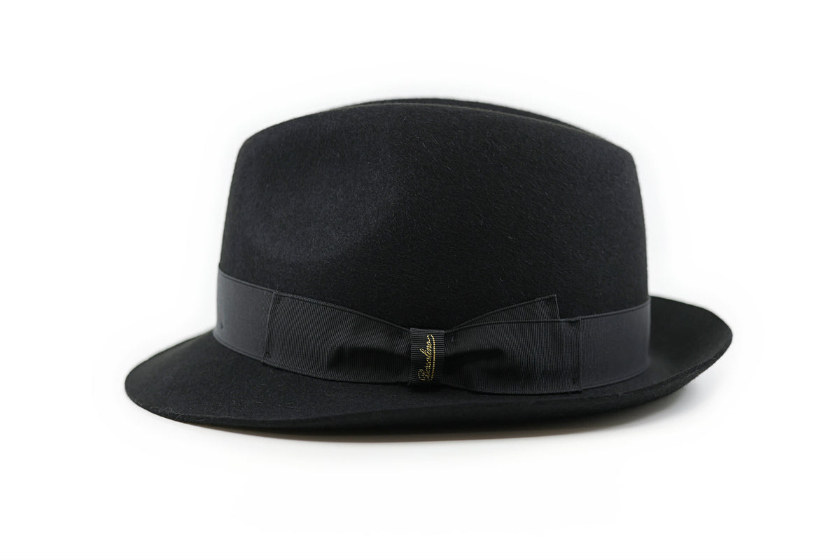 BORSALINO Trilby Black Small Brim