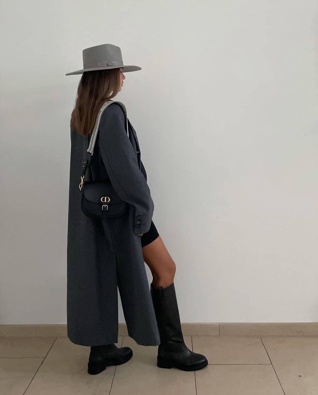 Lack of Color STONERANCH Wide-Brim Fedora Hat in stone gray Grey Stone Rancher Wool Felt Hat – Giddy Up Glamour Boutique main image 3