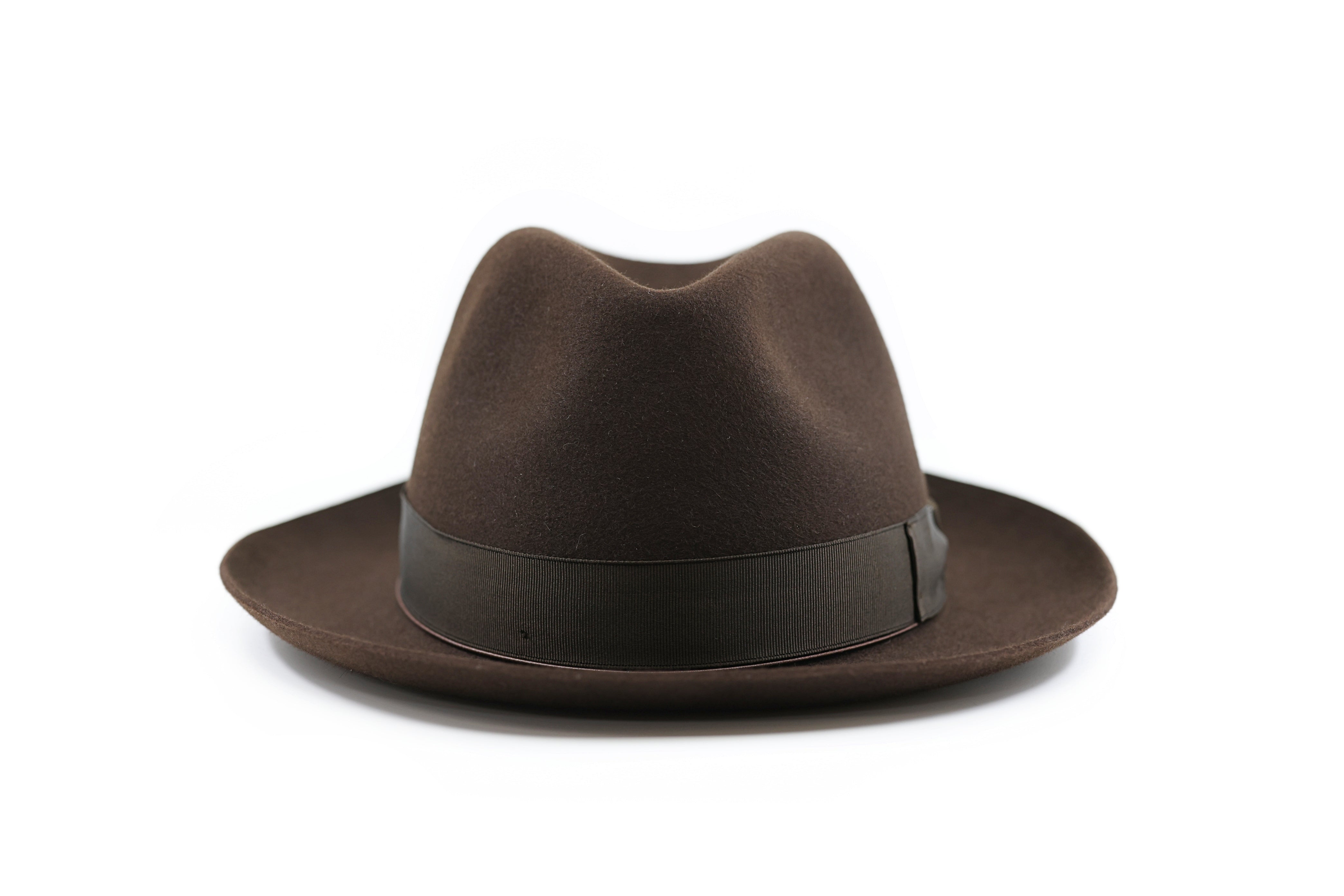 BORSALINO Anello Brown Medium Brim