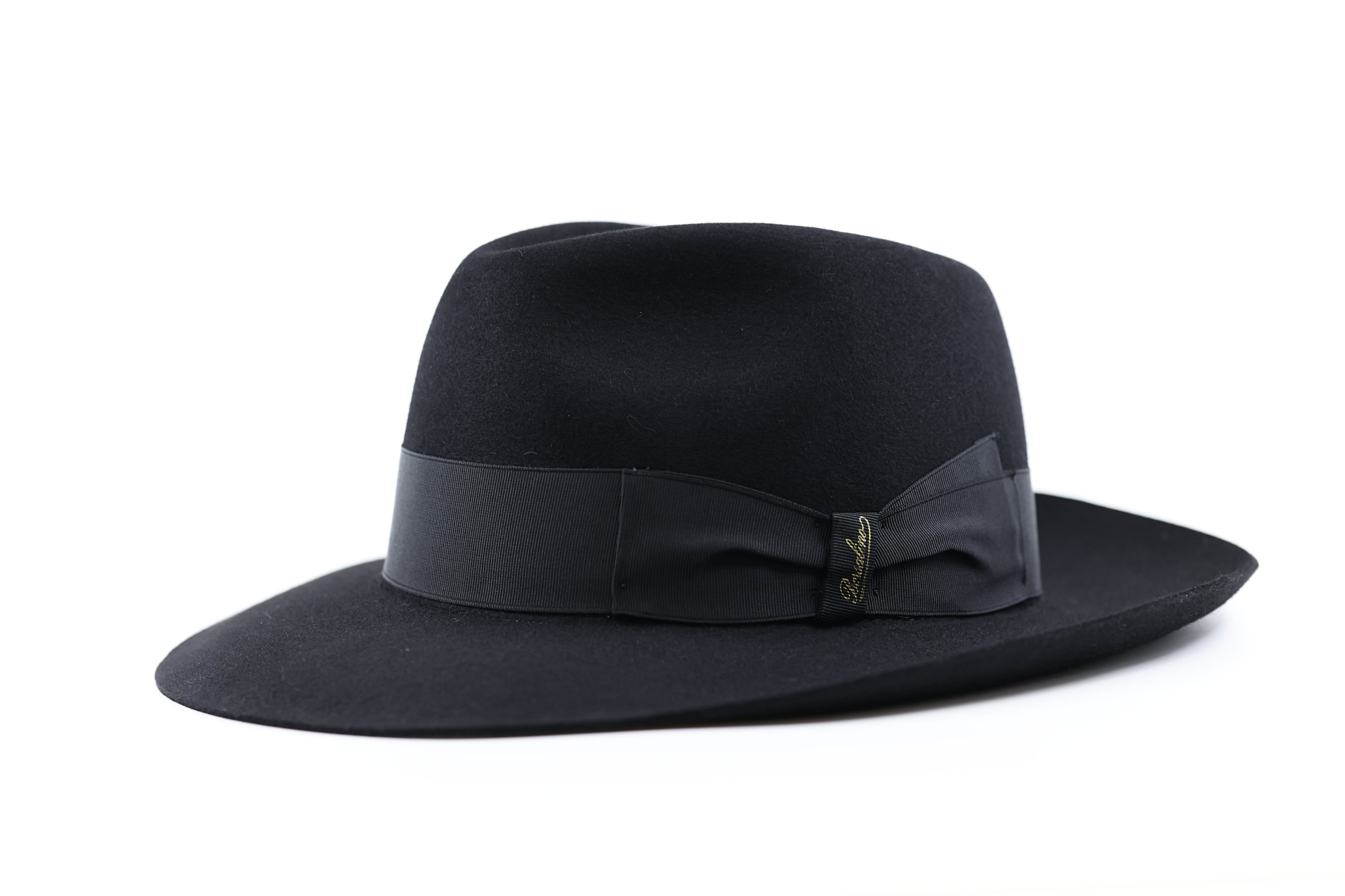 BORSALINO Alessandria- Black (Large Brim)