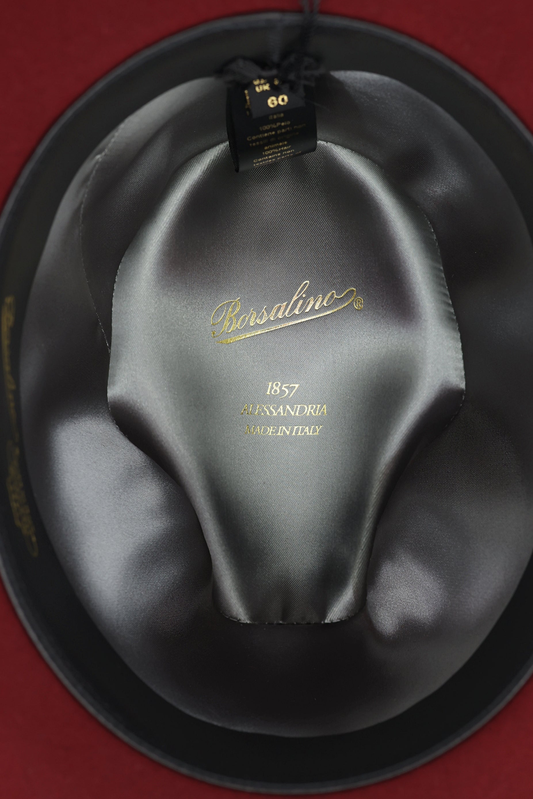 BORSALINO Alessandria- Wine (Medium Brim)