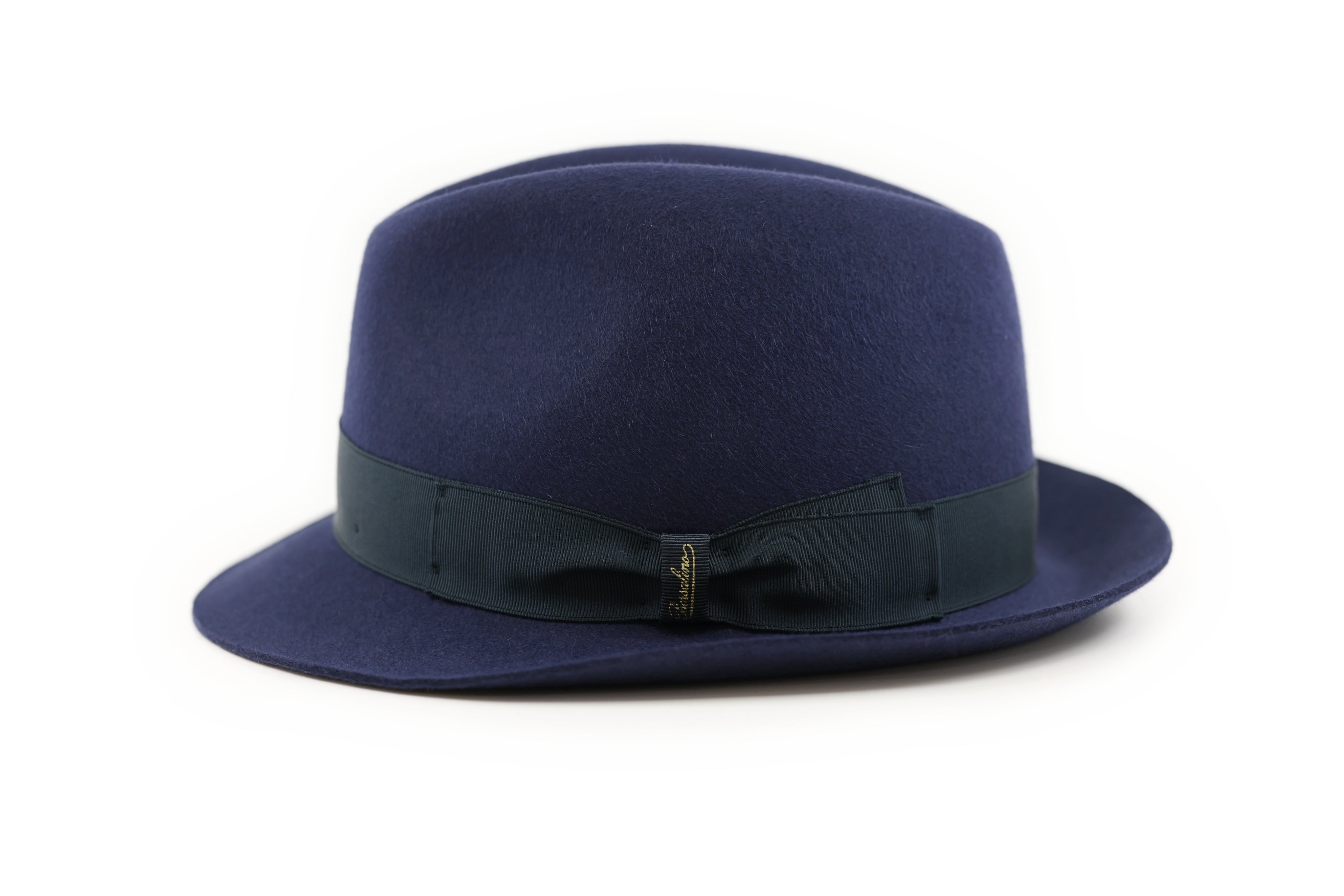 BORSALINO Trilby Dark Purple Small Brim