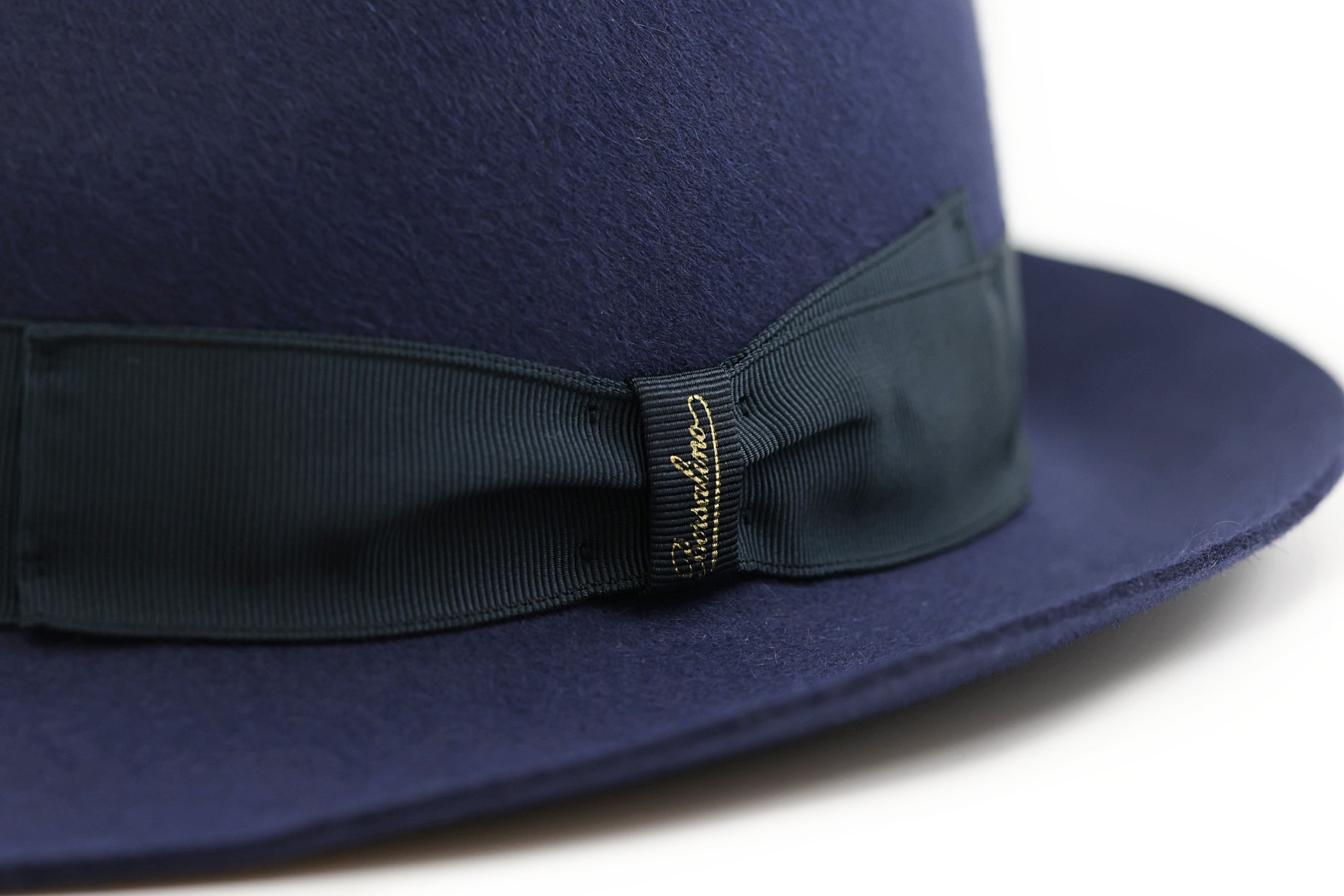 Borsalino ダークパープル ハット BORSALINO Trilby- Dark Purple (Small Brim)