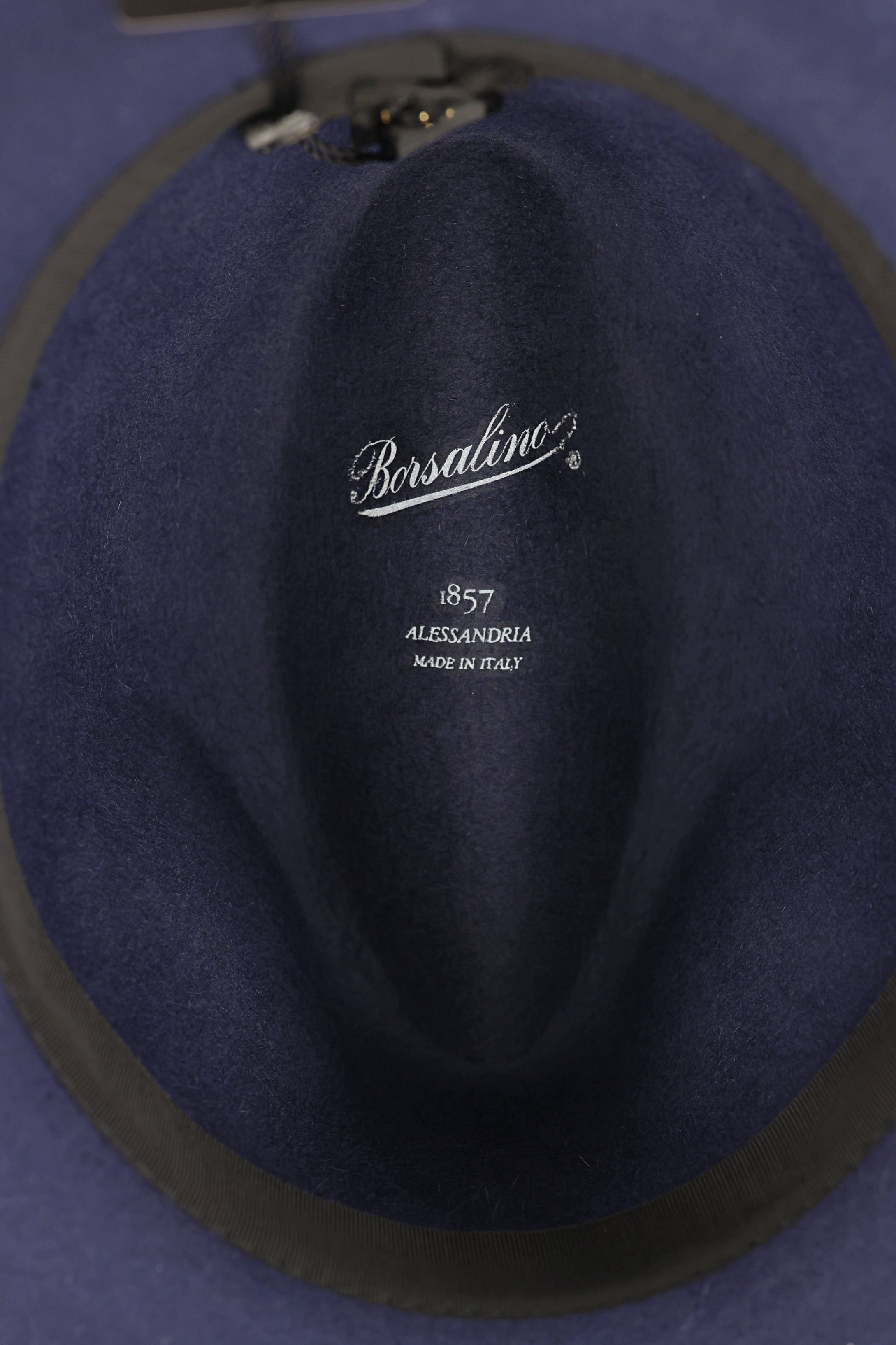 BORSALINO Trilby- Dark Purple (Small Brim)