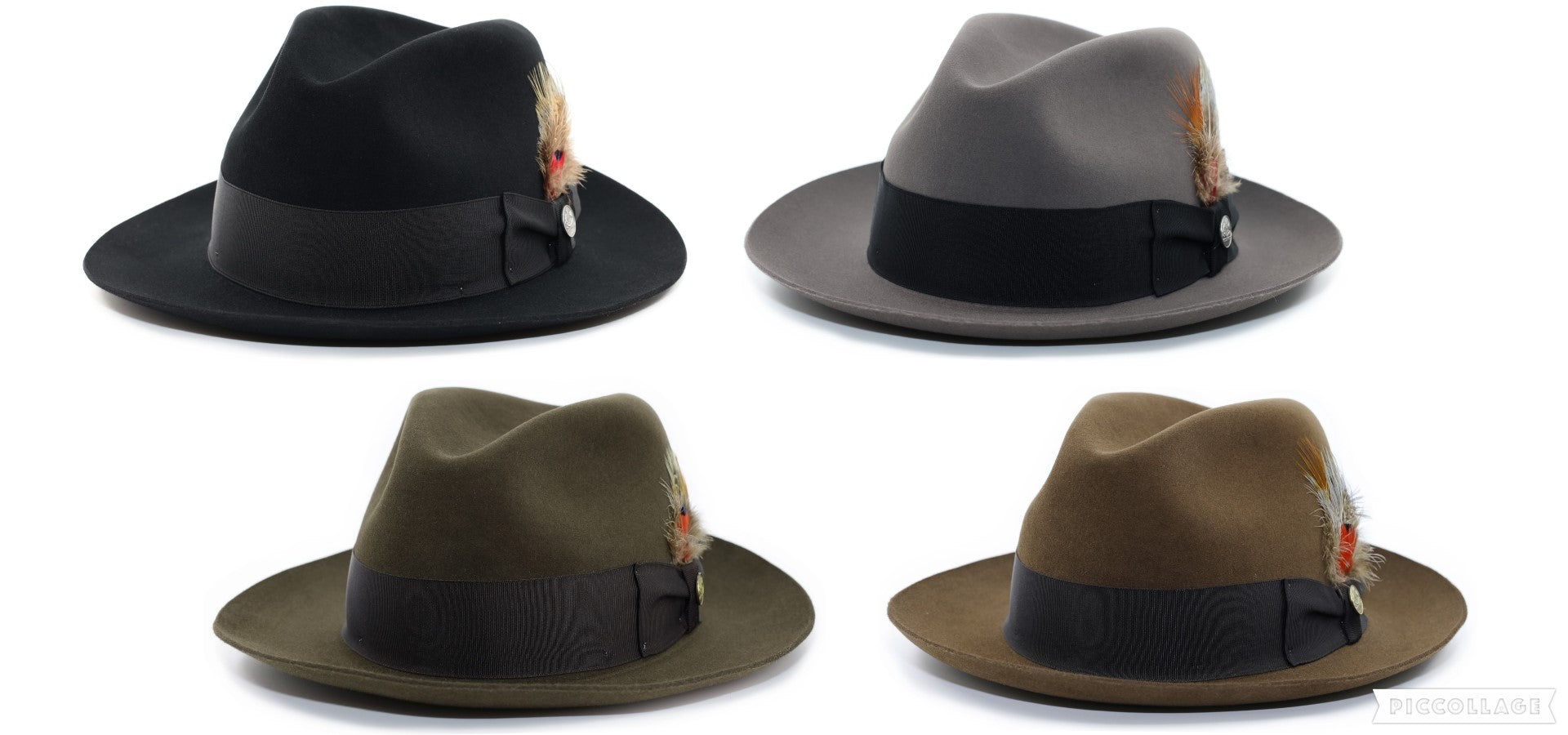 Stetson Temple- Fedora (Fur Felt)