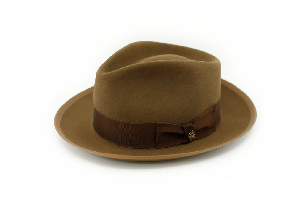 Stetson Whippet- Fedora (Fur Felt)-Pasadena Hat Shop