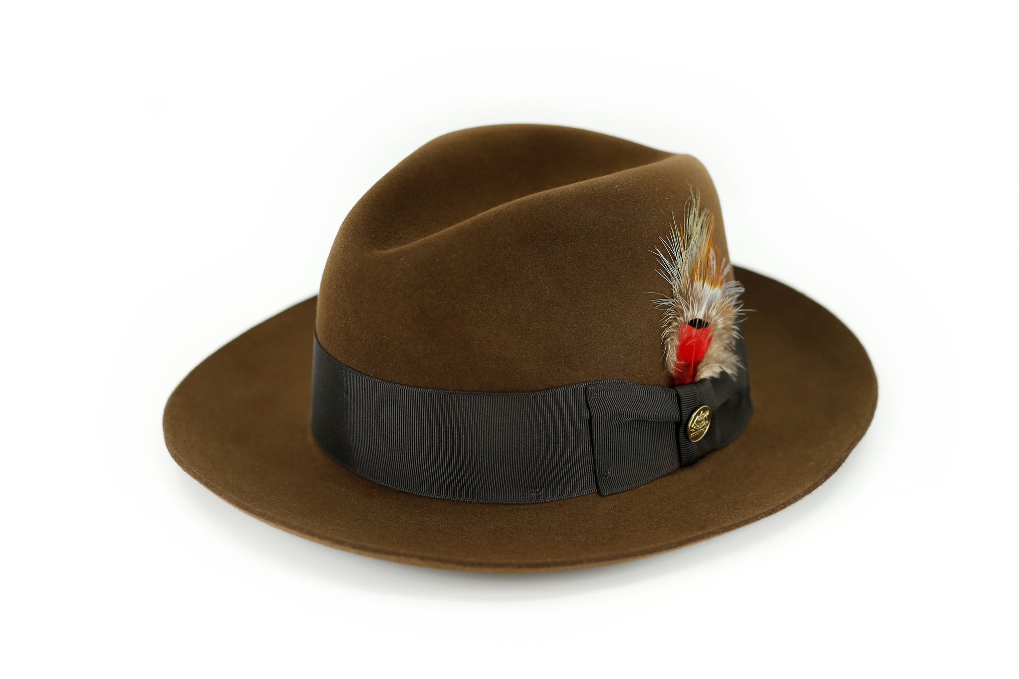 Stetson Temple- Fedora (Fur Felt)-Pasadena Hat Shop