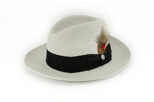 Stetson Temple- Fedora (Fur Felt)-Pasadena Hat Shop