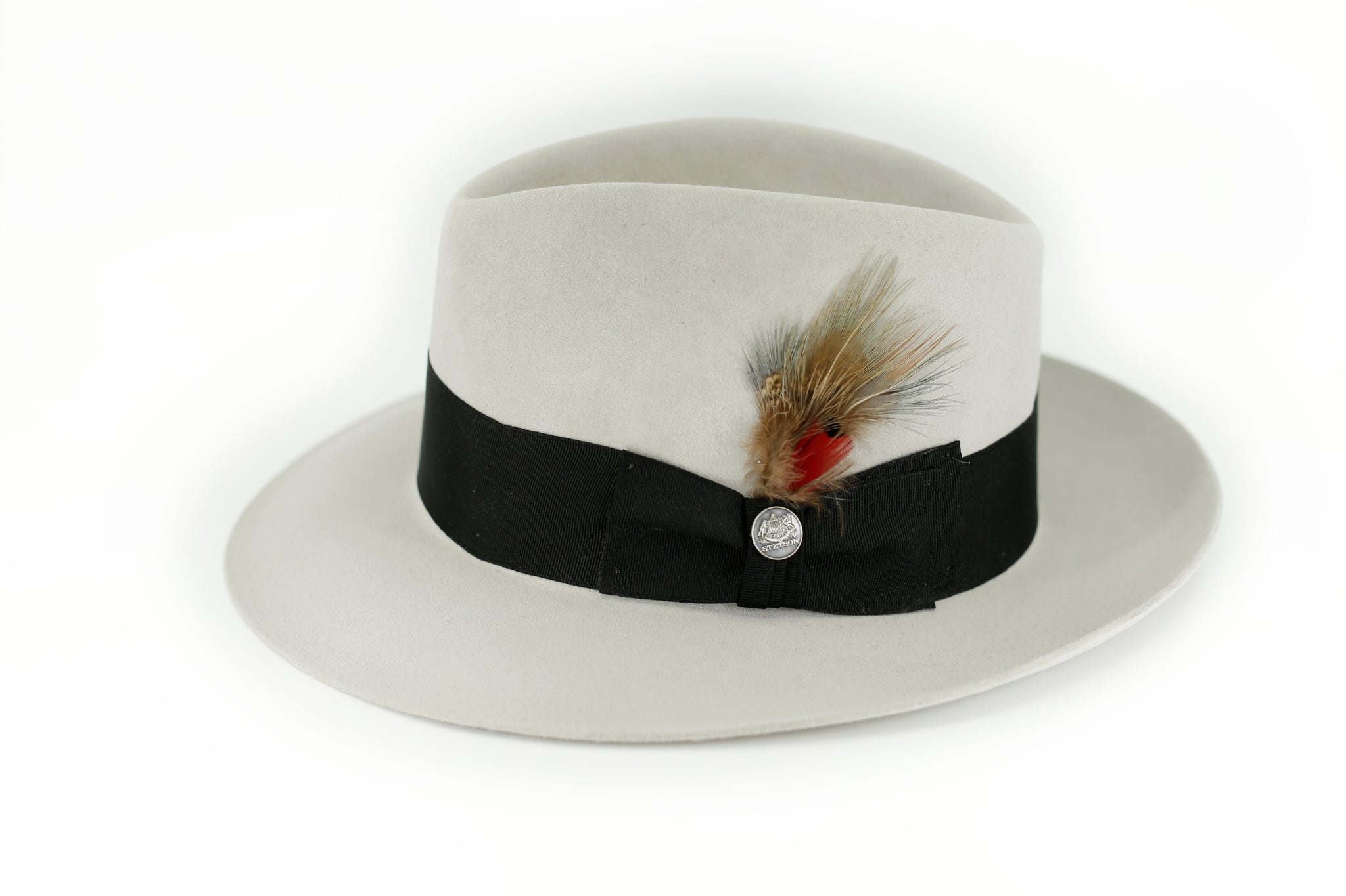 Stetson Temple- Fedora (Fur Felt)-Pasadena Hat Shop