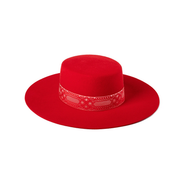 Lack of Color Scarlett Red Fedora Lack of Color- Ruby Rancher main image 3